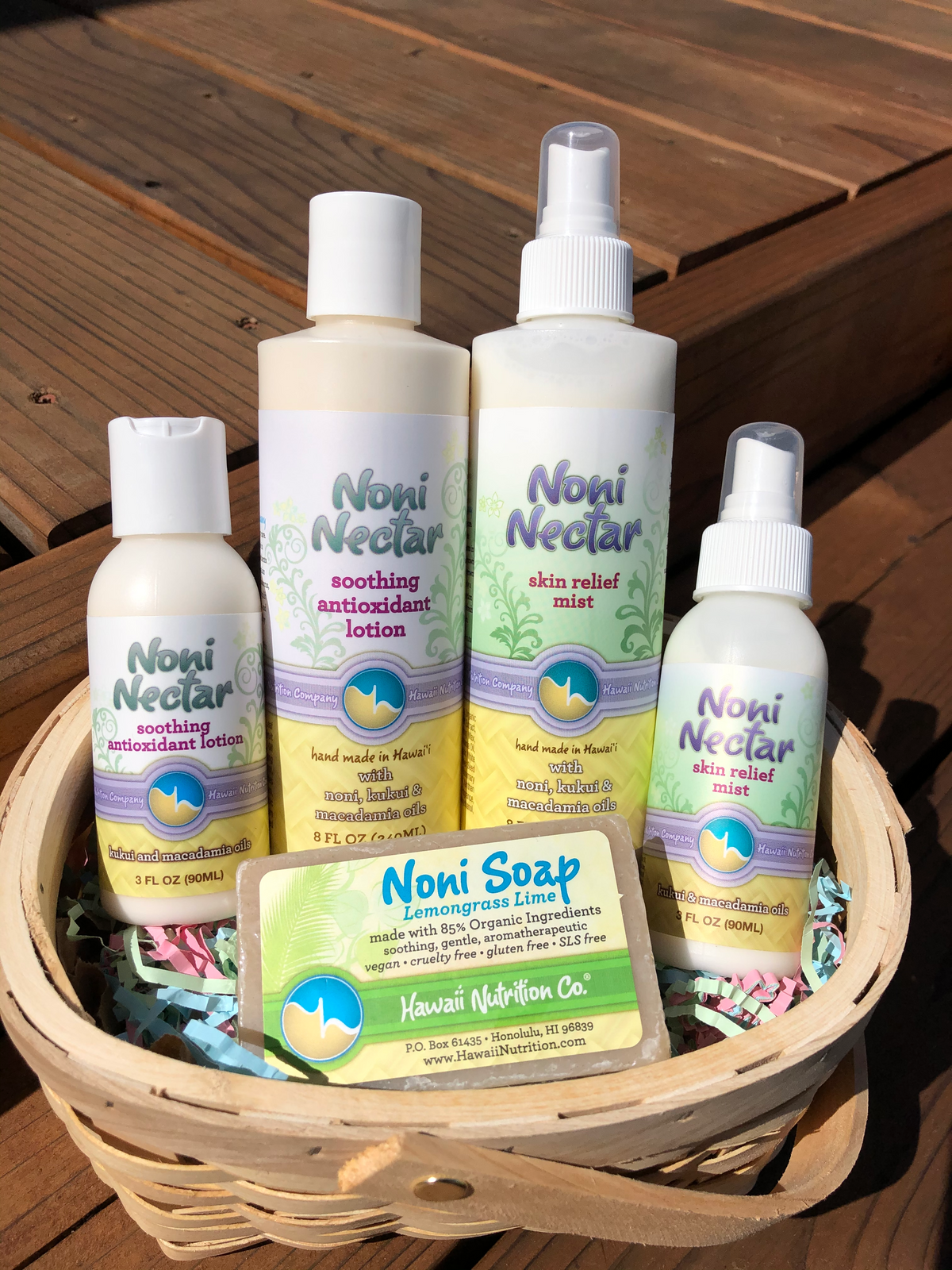 Noni Deluxe Body Care Gift Set | Hawaii Nutrition Company