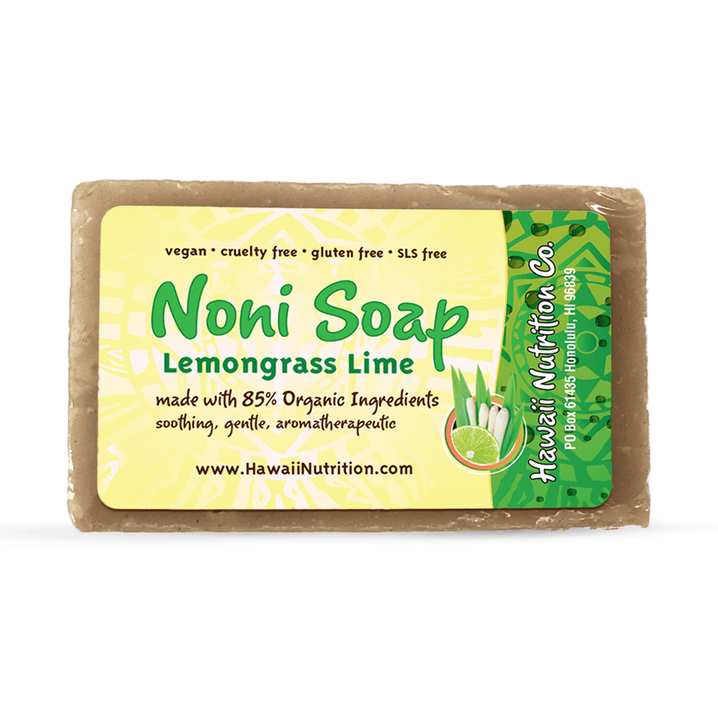 Noni Soap Lemongrass Lime
